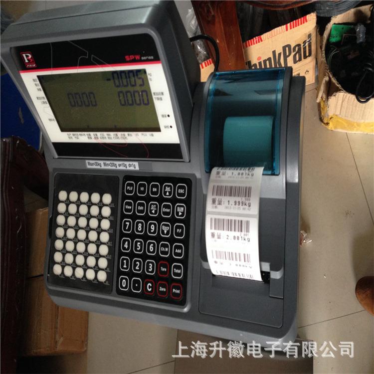 SPW称重显示器标签打印仪表RS22/USB接口电子称重仪表