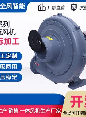 透浦式中压风机TB200-20透浦式鼓风机15KW送风送料风机厂家