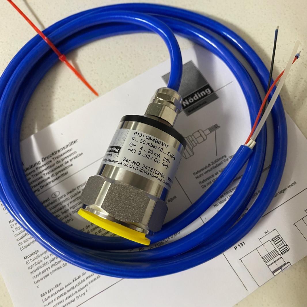 现货P131.08-4B0-V17压力传感器0-50mbar德国诺丁Noding