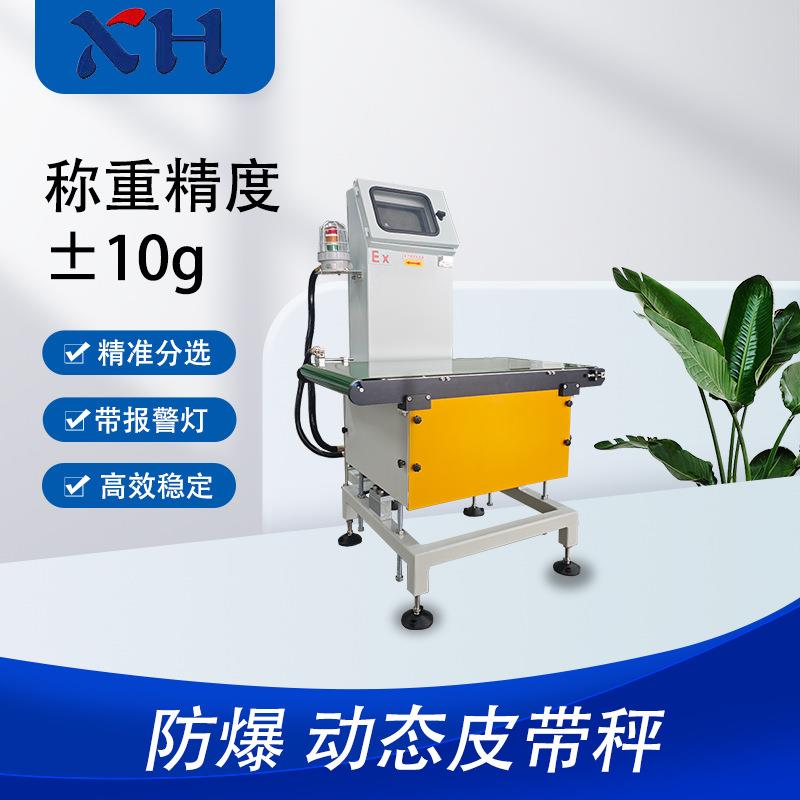 定制化工流水线防爆称重机动态复检秤在线皮带检重秤自动检重机