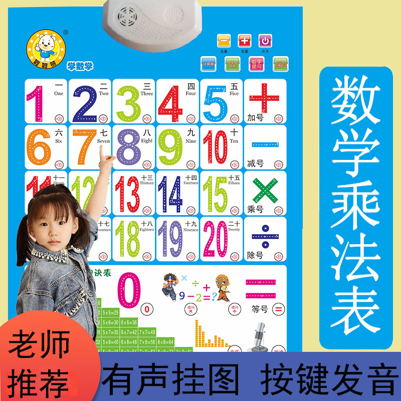 儿童有声挂图宝宝早教拼