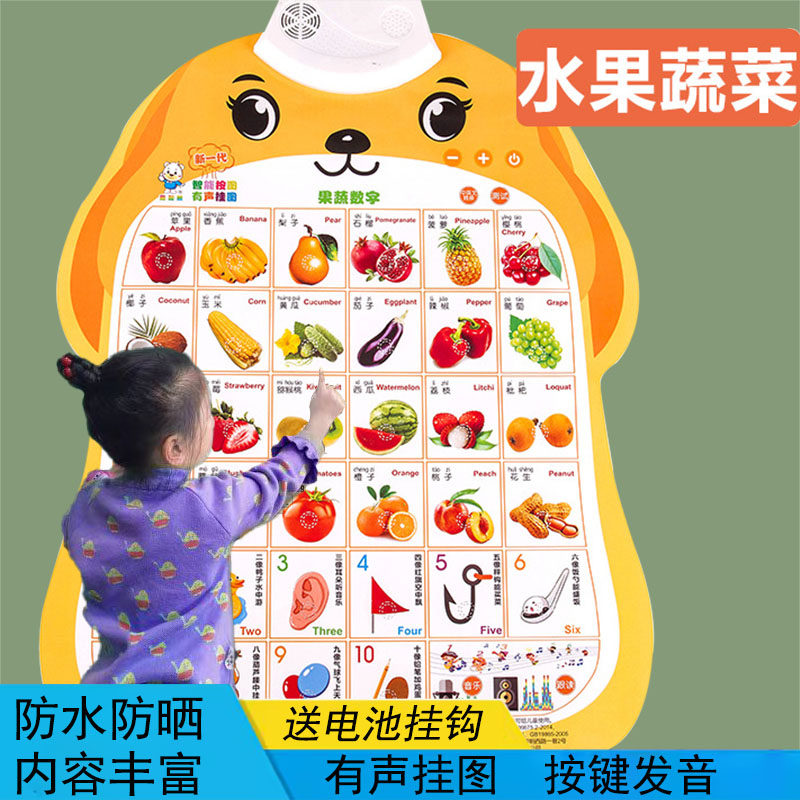 宝宝早教有声挂图婴儿启蒙
