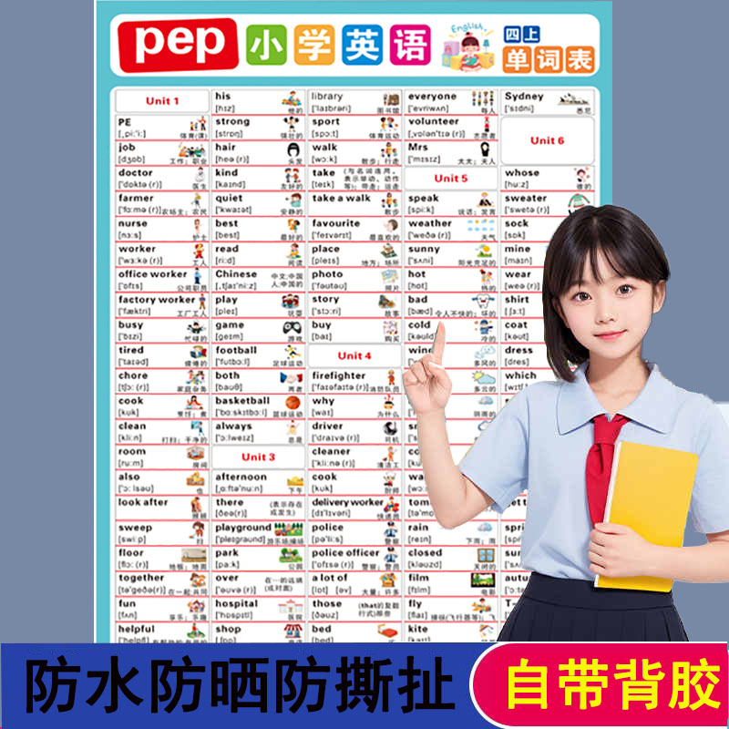 小升初小学英语分类词汇