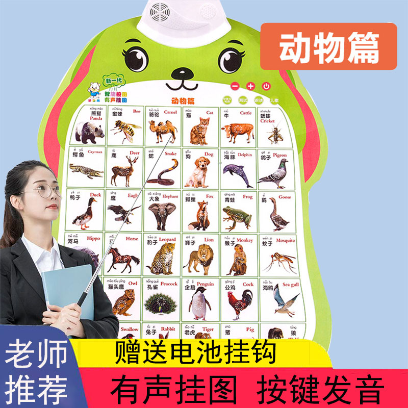 宝宝认知启蒙有声挂图儿童