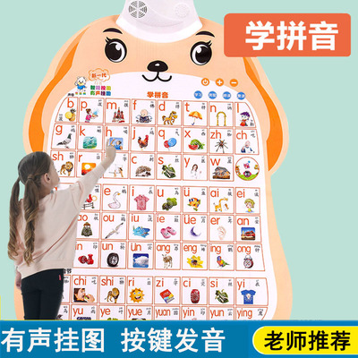 宝宝汉语拼音有声挂图幼
