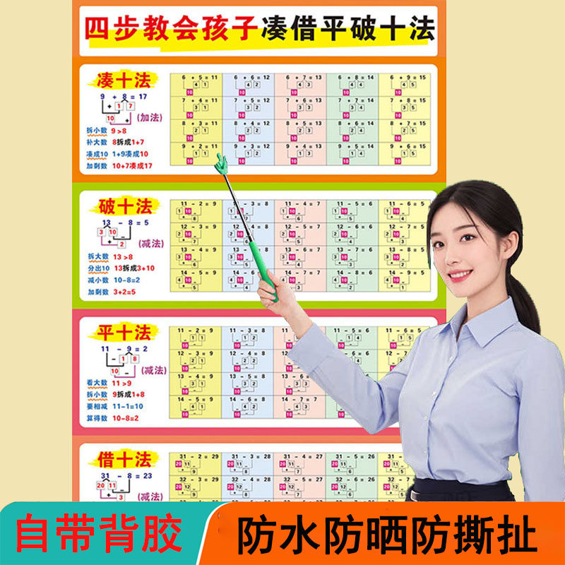 10以内加减法分解与组成