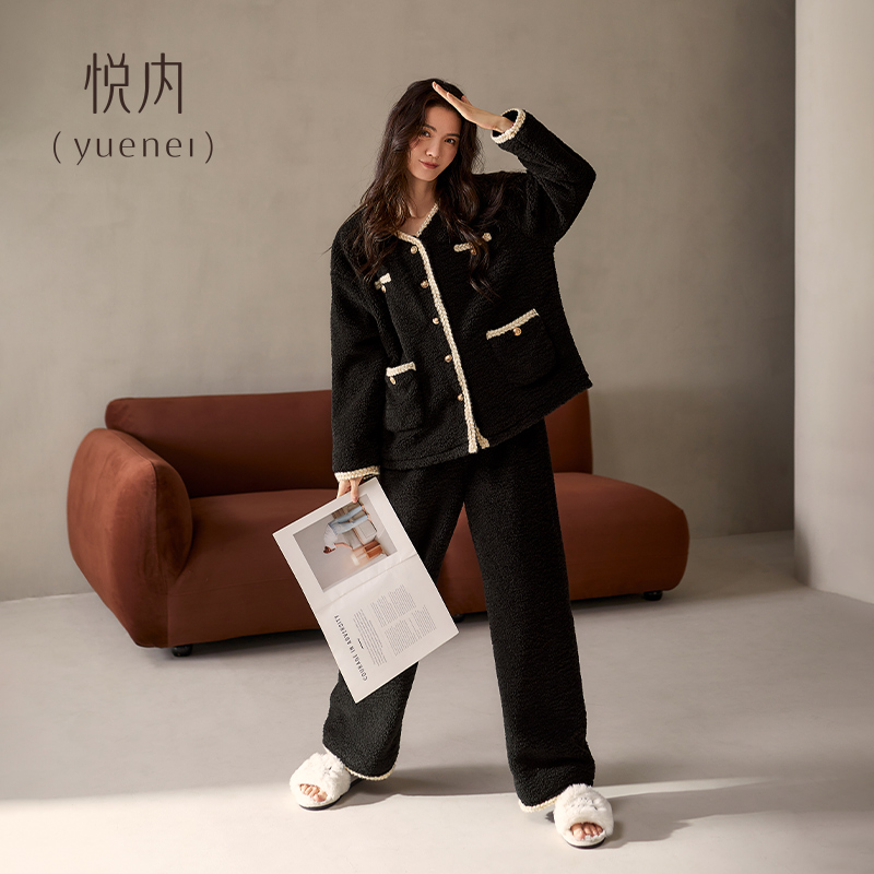 【商场同款】悦内女士法兰绒睡衣