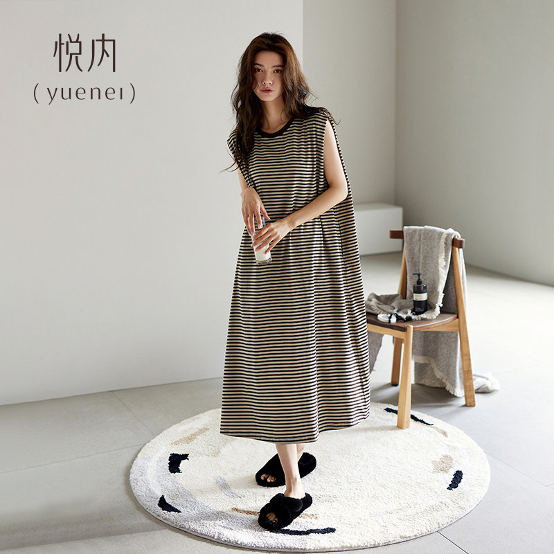 【商场同款】悦内女士纯棉睡裙图片