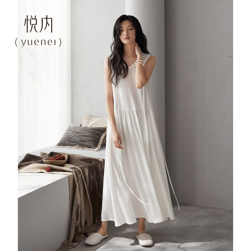【商场同款】悦内女士纯棉睡裙图片