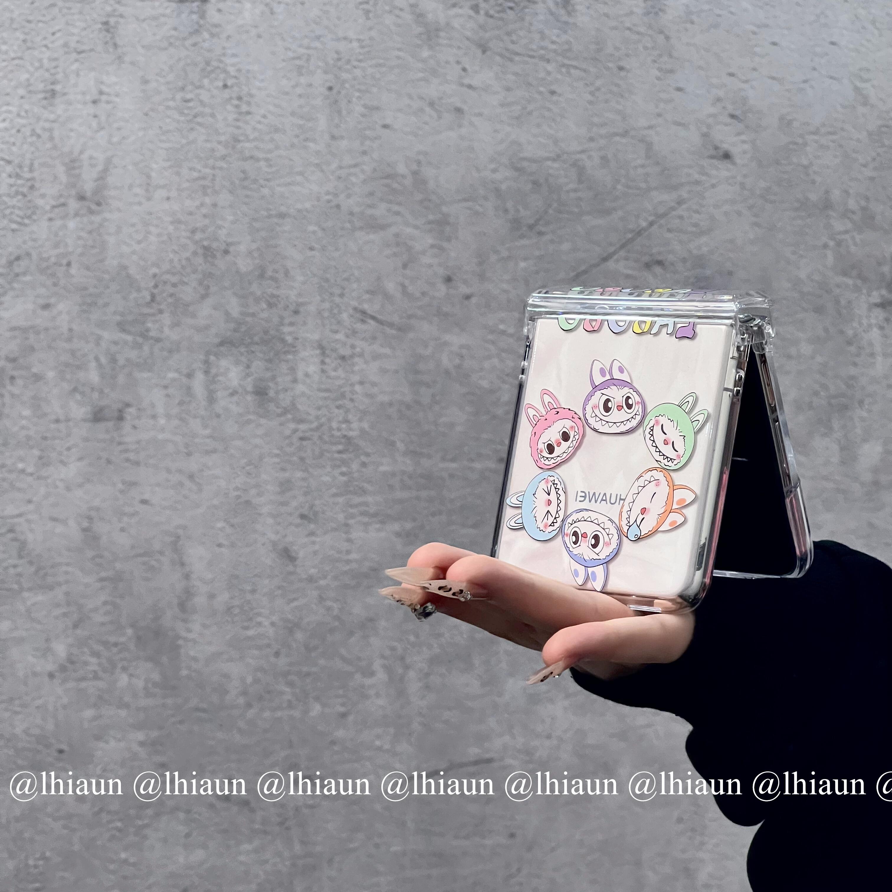 卡通可爱拉布布折叠手机壳