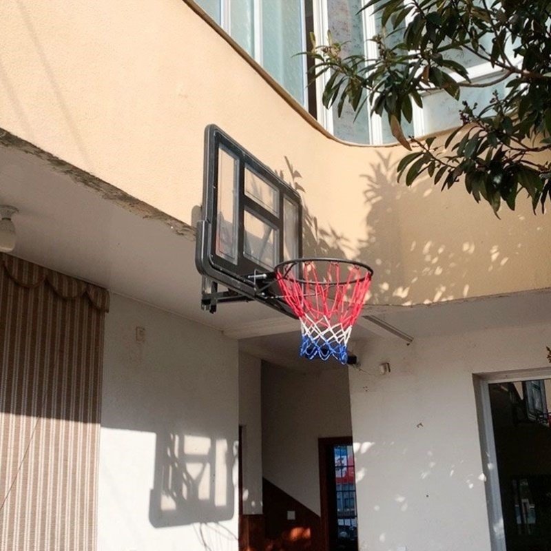 悬挂式投篮球架室外标准培训户外训练家用儿童篮板篮球框挂式室外