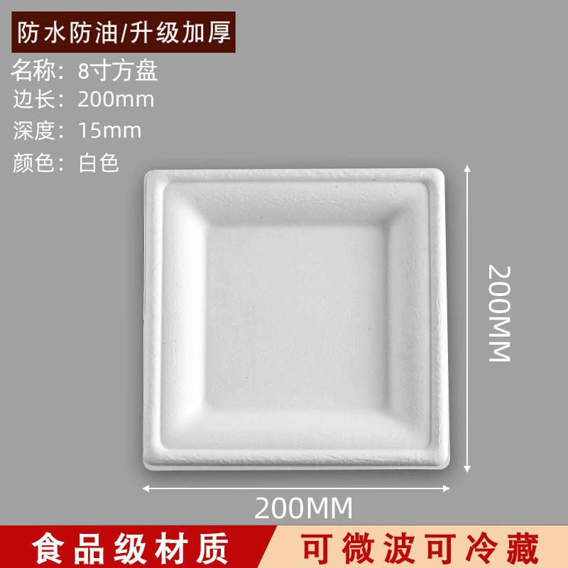 纸盘整箱一次性纸餐盘烧