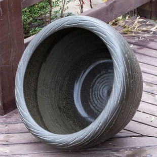 景德镇陶瓷鱼缸大荷花缸水缸风水鱼缸家居碗莲盆饭店甲鱼盆乌龟缸