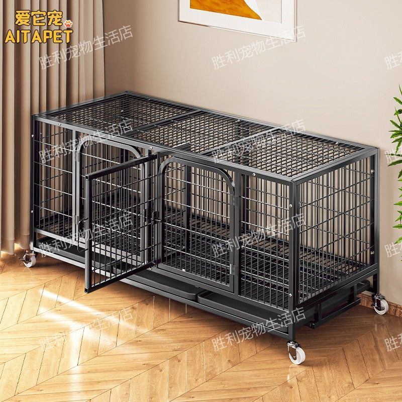 繁殖猫笼子三层宠物店寄养笼养育笼兔子笼带隔断托盘