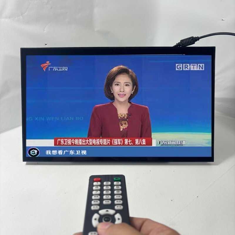无线投屏小电视自带USB播放接口齐全副屏便携屏显示器带喇叭