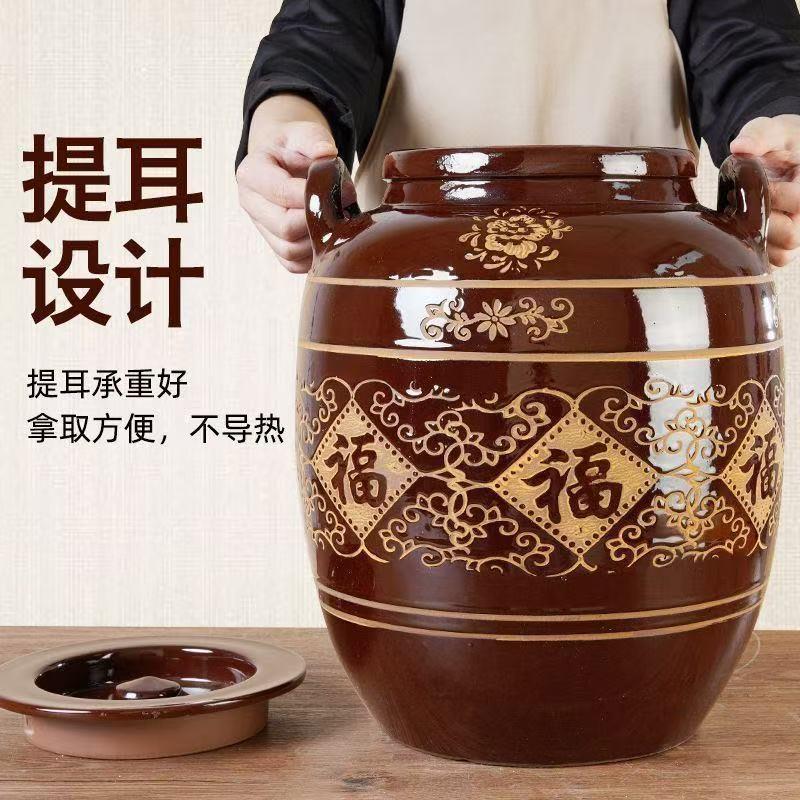 陶瓷家用加厚油坛土罐米