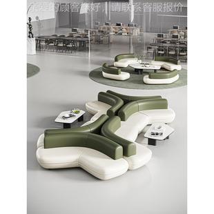 公现代视觉简意约设计师创沙发办474商务室休息区酒店大堂接待室