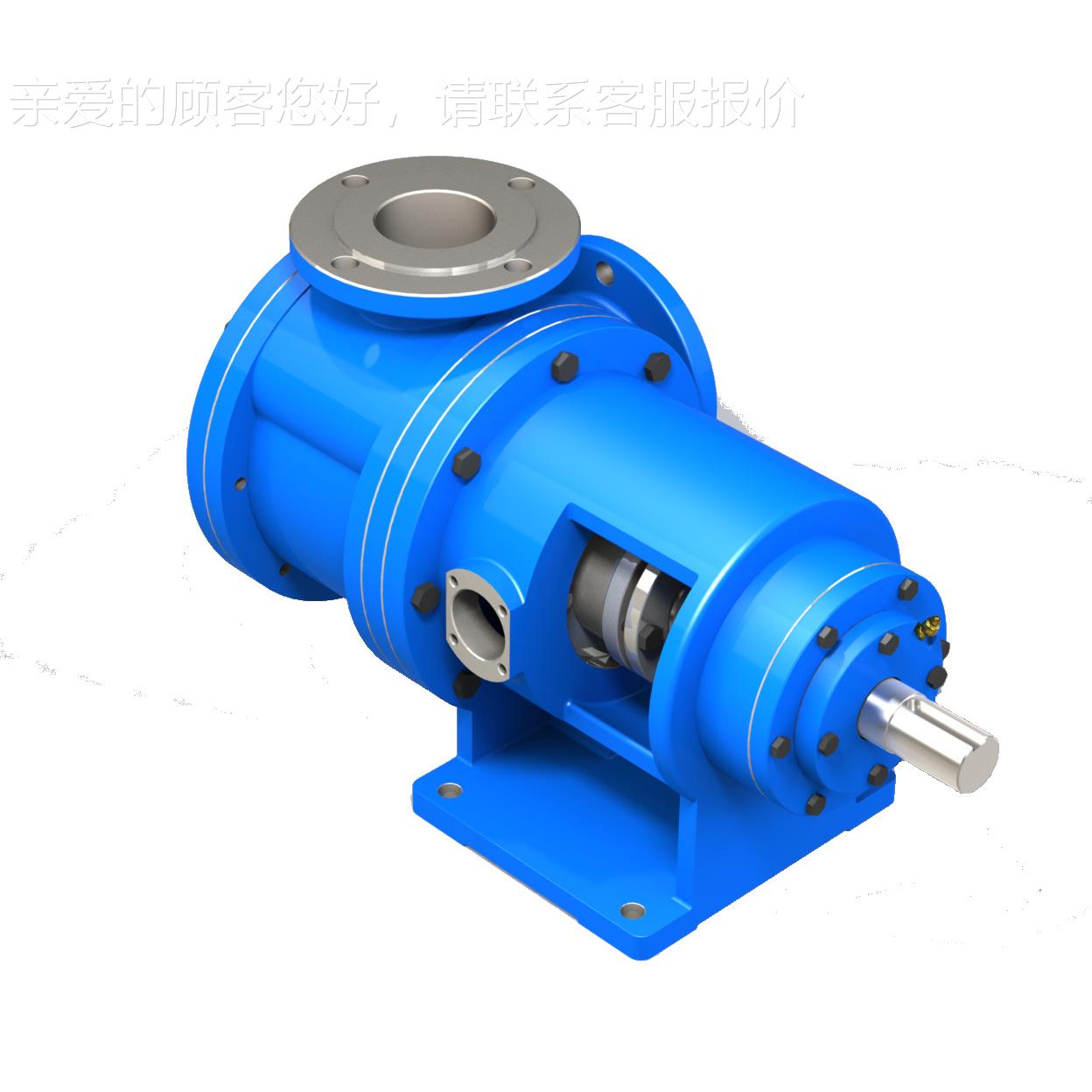 丙二醇输泵999送流量:m3/h,压力:1.0Mpa配电机:X.WD6-6-11-75KW