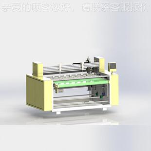 家纺行业自动超声波窗拉布机超波毛巾横切拉声布机 经纬毛裁布切