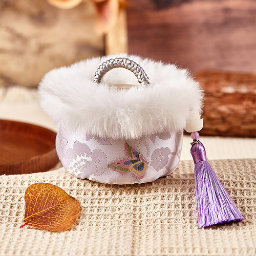 锦贵人古风宫廷纯铜热水袋套