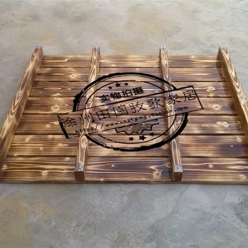 订做户内外碳化实木踏脚板地台冲淋垫防滑腐板浴室桑拿房踏板