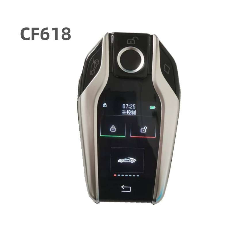 CF618液晶钥匙Lcd Car Key适用改装宝马款触摸屏遥控汽车钥匙