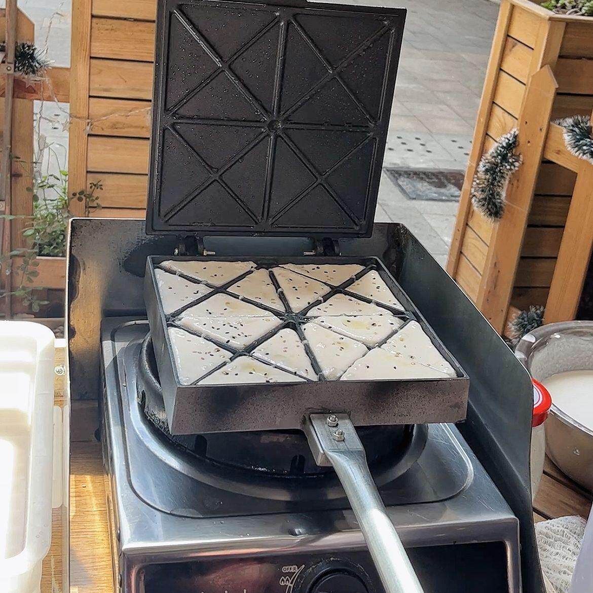 三角模具不粘锅米粑玉米