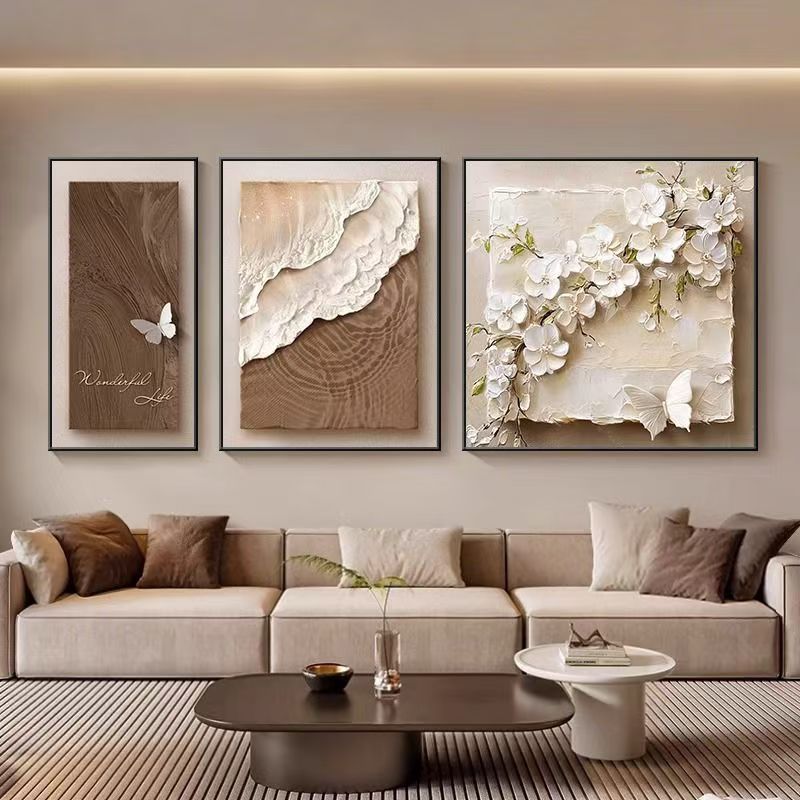 现代法式卧室客厅装饰画