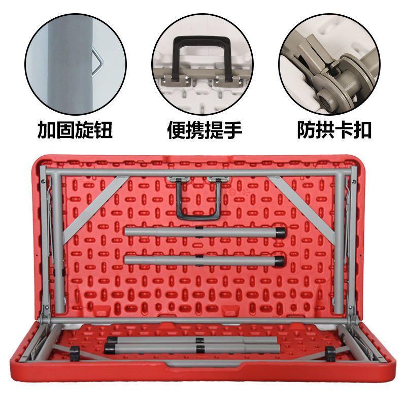 折叠桌正方形餐桌家用可