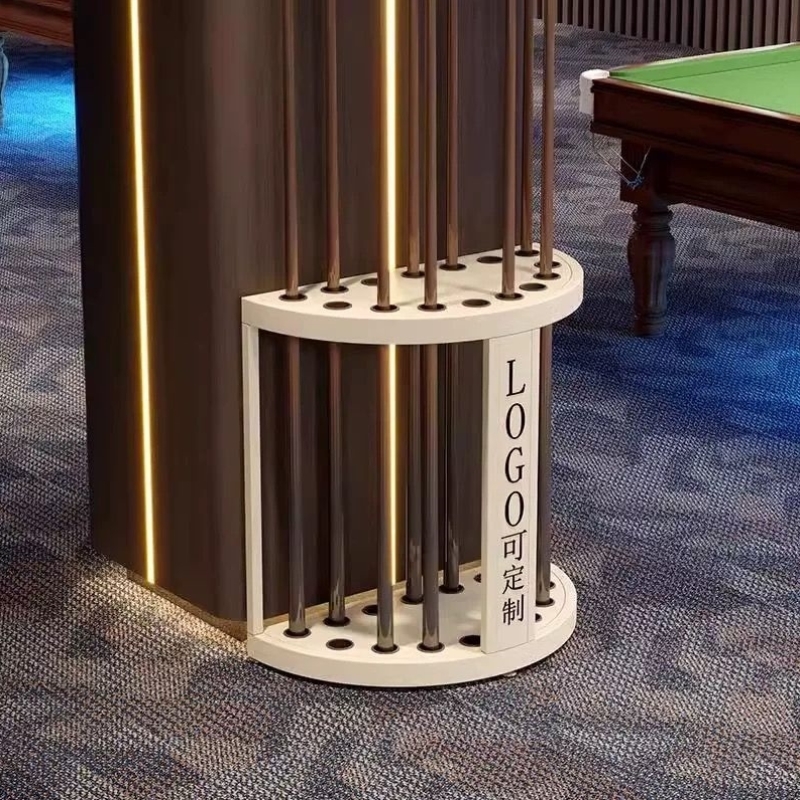 台球杆架落地柜式球杆公杆存放收纳放置架子桌球厅室俱乐部展示架