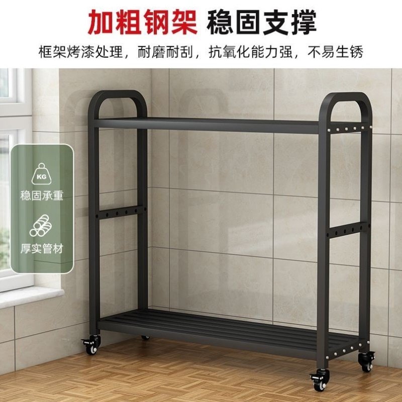 花架客厅室内多层可移动落地置物架简易阳台家用绿萝架铁艺植物架