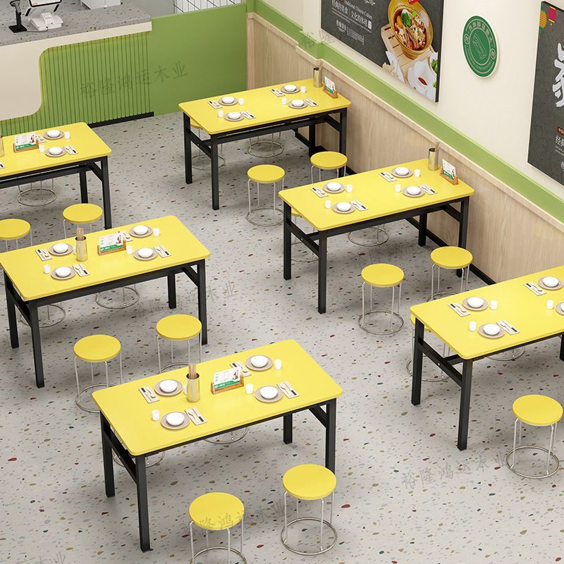 餐桌椅商用饭店组合早餐