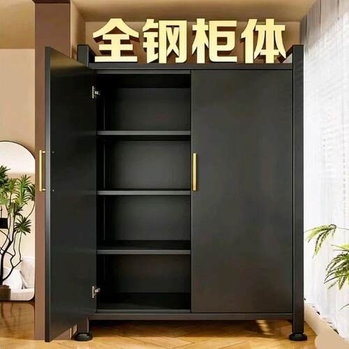全钢阳台柜多层储物柜靠
