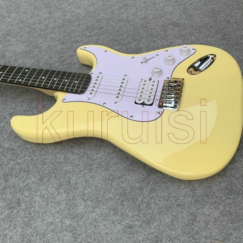 新款吉他正品玩家电吉他单单双拾音器ST电吉他专业演奏吉他多色