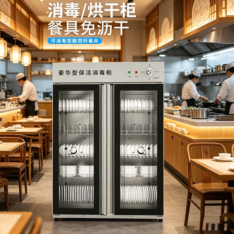 豪华型商用消毒柜不锈钢