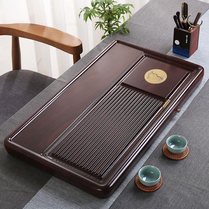 黑檀茶盘茶具家用茶托台