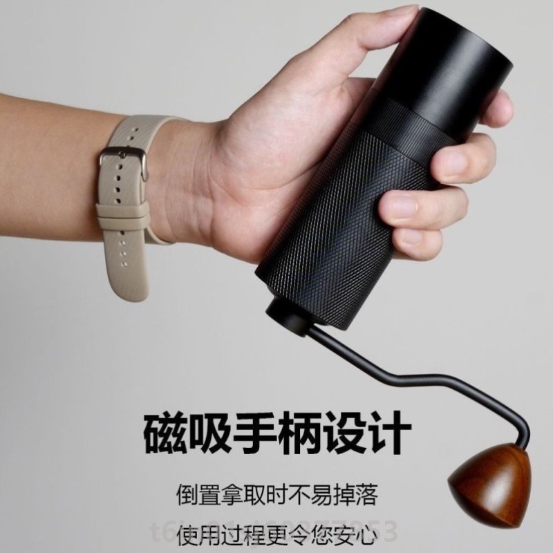 手摇咖啡磨豆机家用手冲 意式咖啡研磨器具随行手动不锈钢CNC现磨