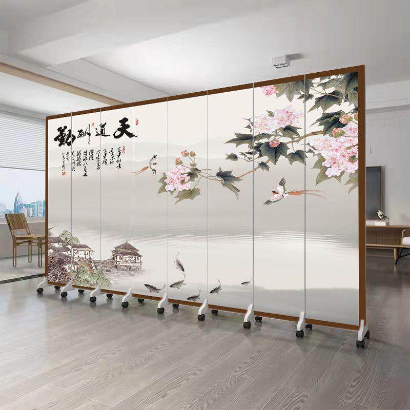 中式屏风隔断客厅卧室遮