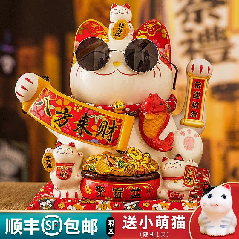 招财猫摆件开业生意兴隆