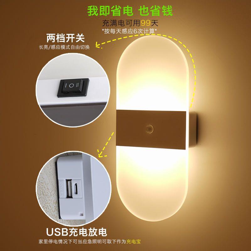 智能人体感应灯家用过道l