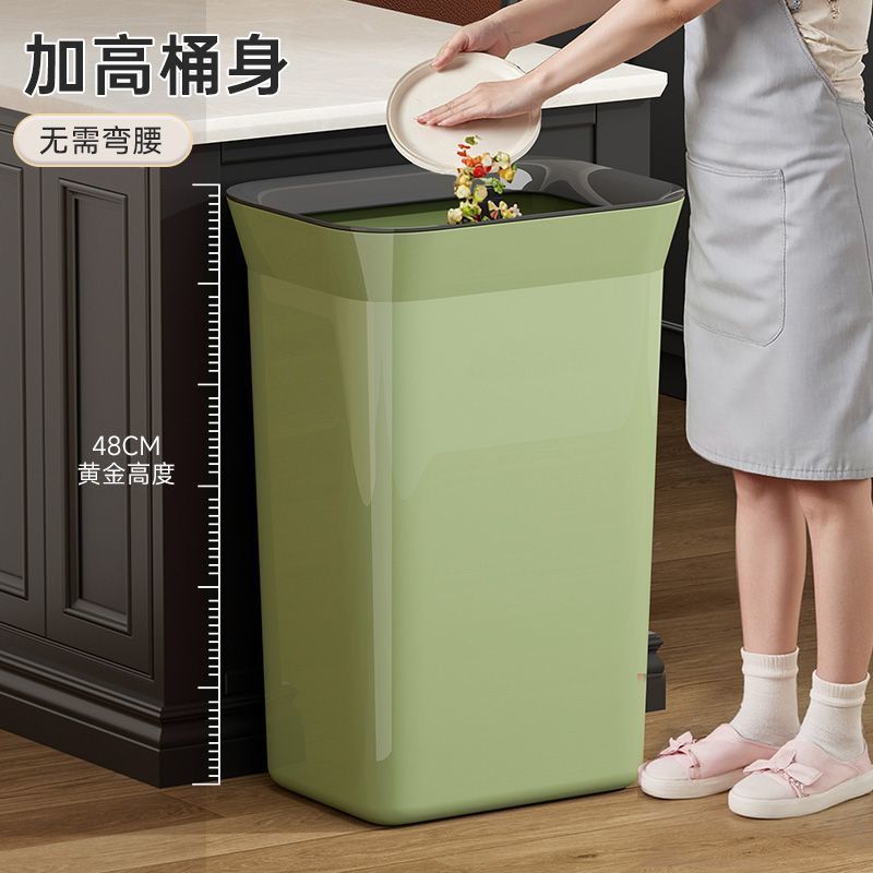 垃圾桶家用厨房大号加厚