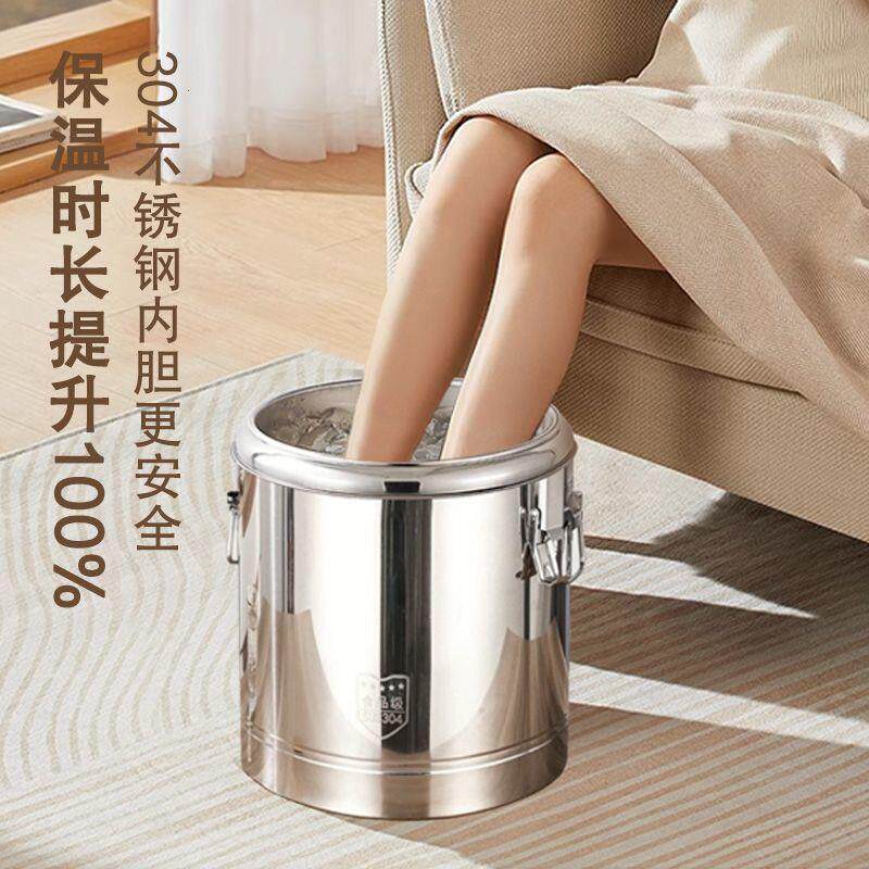 不锈钢足浴桶超大号泡脚