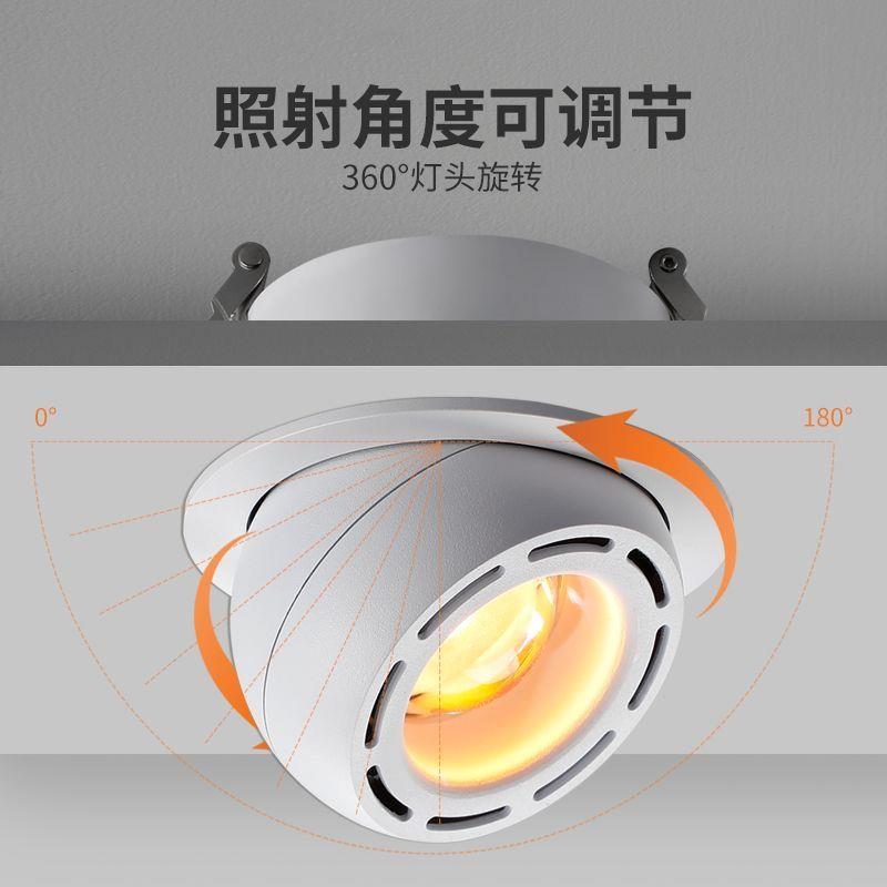 新款夕阳红射灯玄关过道