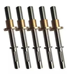 非标加工大螺距多头多线左右旋正反牙双向梯形丝杆丝杠螺杆铜螺母