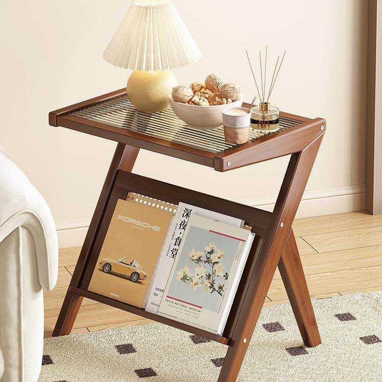 边几小茶几床头桌子沙发边柜客厅卧室小户型圆方茶桌日式角几迷你
