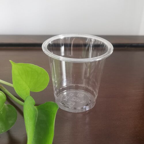 一次性30ml全降解PLA试饮杯品尝杯试吃杯透明环保冷饮杯透明 45mm