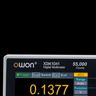 3.5inch 55000counts OWON 电压 万用表XDM1041 电流 台式