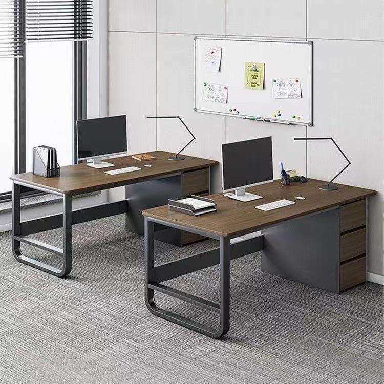 办公桌员工位简约现代办公室桌职员桌椅组合单人工位简易电脑桌子