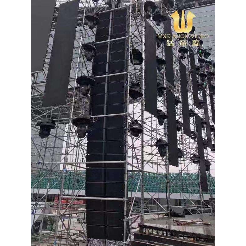 深圳双12寸专业线阵音箱大型会议工程剧院体育场 舞台演出音响