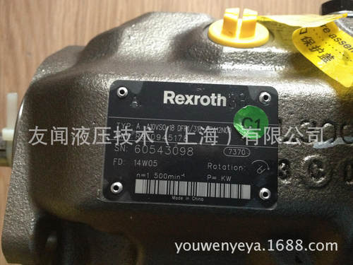 力士乐轴向柱塞泵A10VSO18DFR1